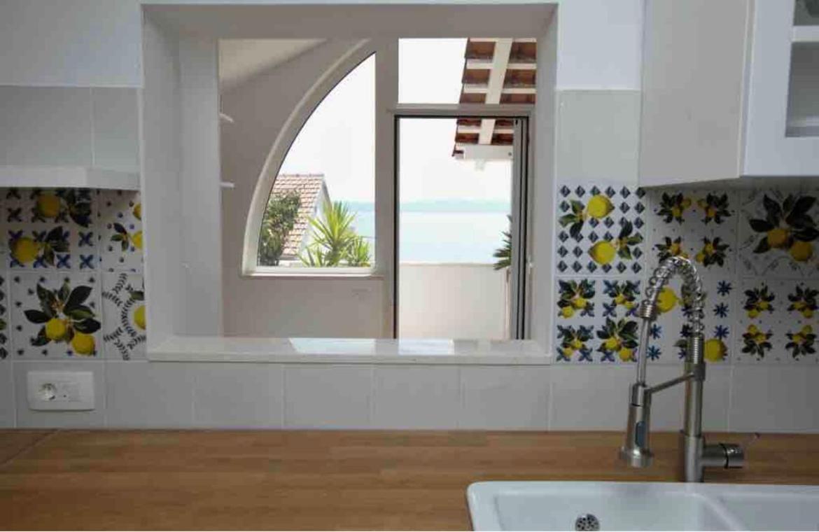 Trogir Ciovo Big Seaview Apartment Near The Sea Buitenkant foto