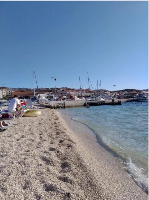 Trogir Ciovo Big Seaview Apartment Near The Sea Buitenkant foto
